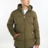 Dreimaster Mit Wattierung EisseglerCappotto InvernaleMilitäroliv Uomo Cappotti 4DR22T0ED-N11 -Dreimaster 14b42775d61f44979271d79091bf2096