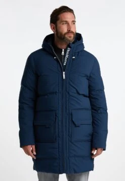 Dreimaster Winter Mit Wattierung- Cappotto Invernale - Dunkelmarine