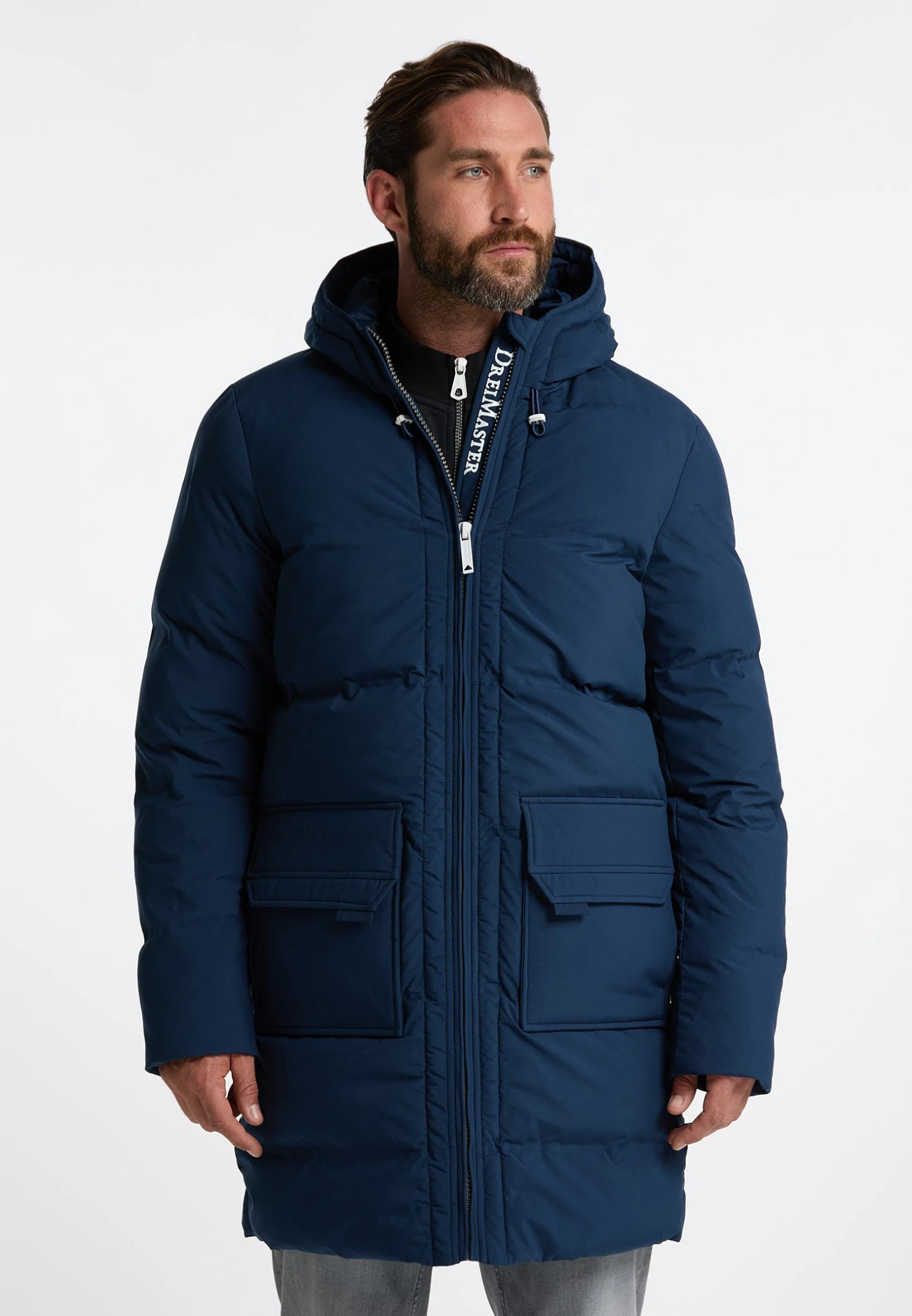 Dreimaster Winter Mit Wattierung- Cappotto Invernale - Dunkelmarine Dreimaster Winter Mit Wattierung- Cappotto Invernale - Dunkelmarine -Dreimaster 2a3cbd340a1440d0b1ade2cb2ec01110