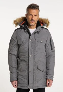 Dreimaster Boundry - Cappotto Invernale - Grau