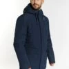 Dreimaster Wattierte Ledkin - Cappotto Invernale - Nachtblau -Dreimaster 42331bf9a60544a7987d4587fc5f4cdf