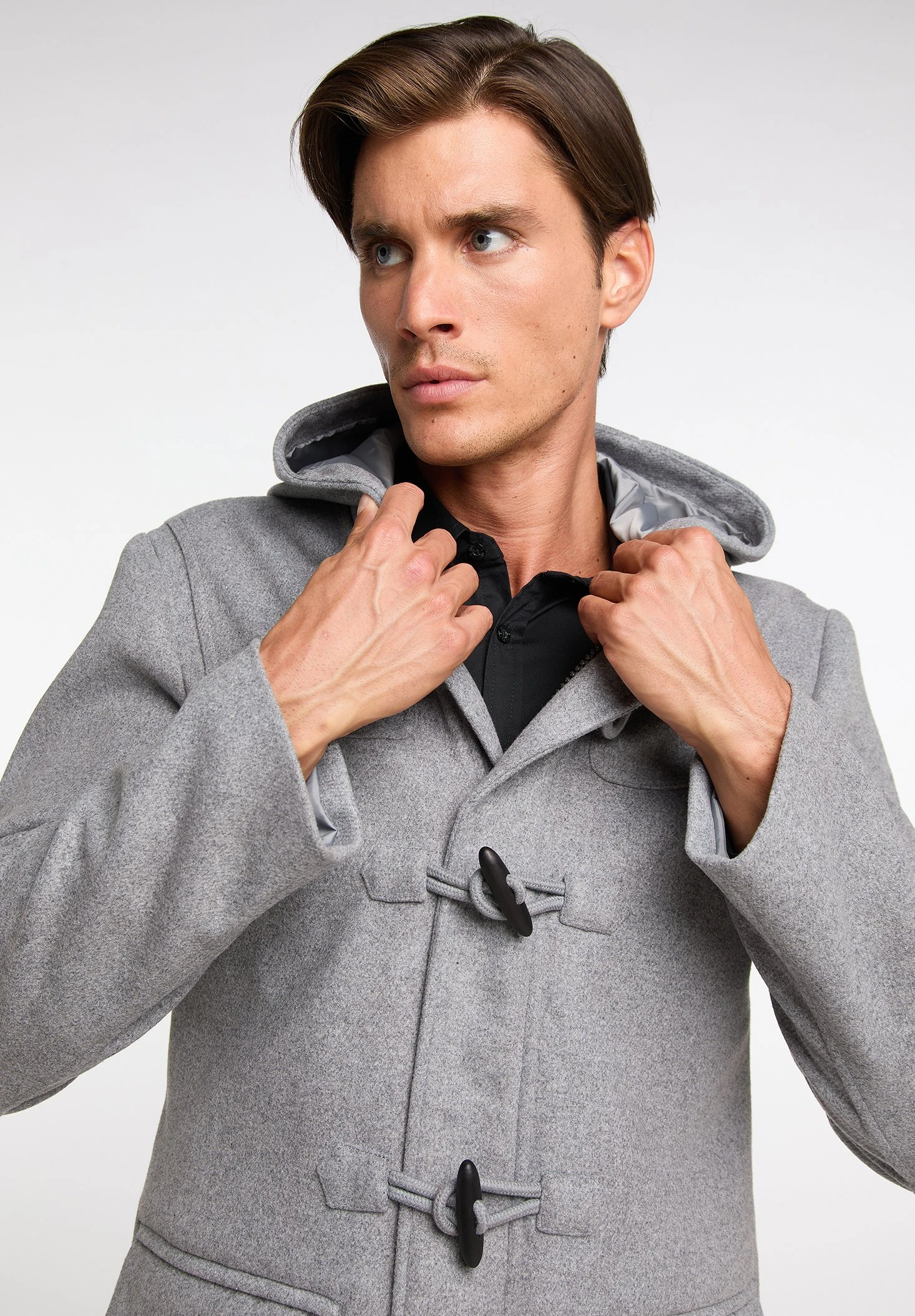 ÜbergangsCappotto CortoGrau Melange Uomo Cappotti 4DR22T0C9-C11 Dreimaster ÜbergangsCappotto CortoGrau Melange Uomo Cappotti 4DR22T0C9-C11 -Dreimaster 656017c8b246498eb1177b80f8ccf86b