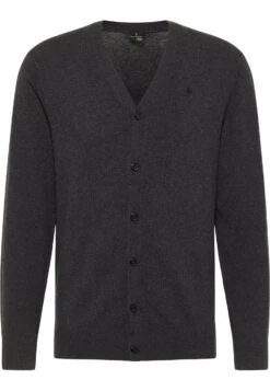 Dreimaster MarkaniCardiganDunkelgrau Melange Uomo Maglieria 4DR22Q053-C11 -Dreimaster 6fffe23aa60b46a892a0edf6aebaf8db