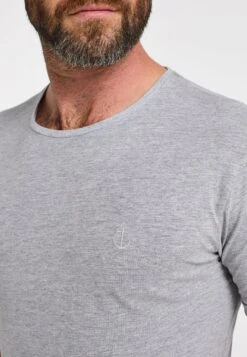 Dreimaster 3 PackBridgeportT-Shirt BasicX Hellgrau Uomo T-shirt E Polo 4DR22O02F-C12 -Dreimaster 7409abfdad2c4511af8564d9c425f638