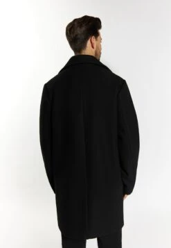 Dreimaster Cappotto ClassicoSchwarz Uomo Cappotti 4DR22T0E0-Q11 -Dreimaster 86ab7b4a548240a1a394f30d10777548