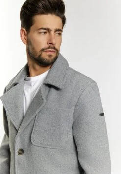 Dreimaster Cappotto CortoGrau Melange Uomo Cappotti 4DR22T0DV-C11 5 Dreimaster Cappotto CortoGrau Melange Uomo Cappotti 4DR22T0DV-C11 -Dreimaster 8be4aa9a4baf411aa23879adfc4fdd36