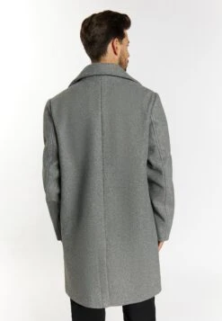 Dreimaster Cappotto Classico - Grau Melange -Dreimaster 9e4efa2f9cd24b4185bb3470c369b4fb