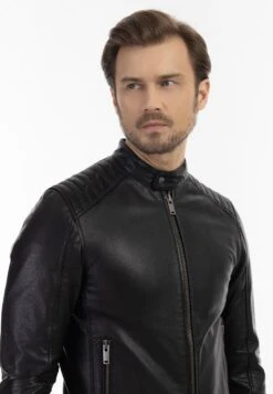 Dreimaster Giacca Di PelleSchwarz Uomo Giacche 4DR22T0DI-Q11 5 Dreimaster Giacca Di PelleSchwarz Uomo Giacche 4DR22T0DI-Q11 -Dreimaster b4aa9d497bce42ff81cbe1dd3f4c27fb