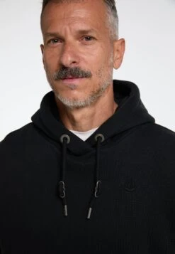 Dreimaster Felpa Con CappuccioSchwarz Uomo Maglieria E Felpe 4DR22S05I-Q11 -Dreimaster cd0c201789ee416d87ae2736ffc673cc