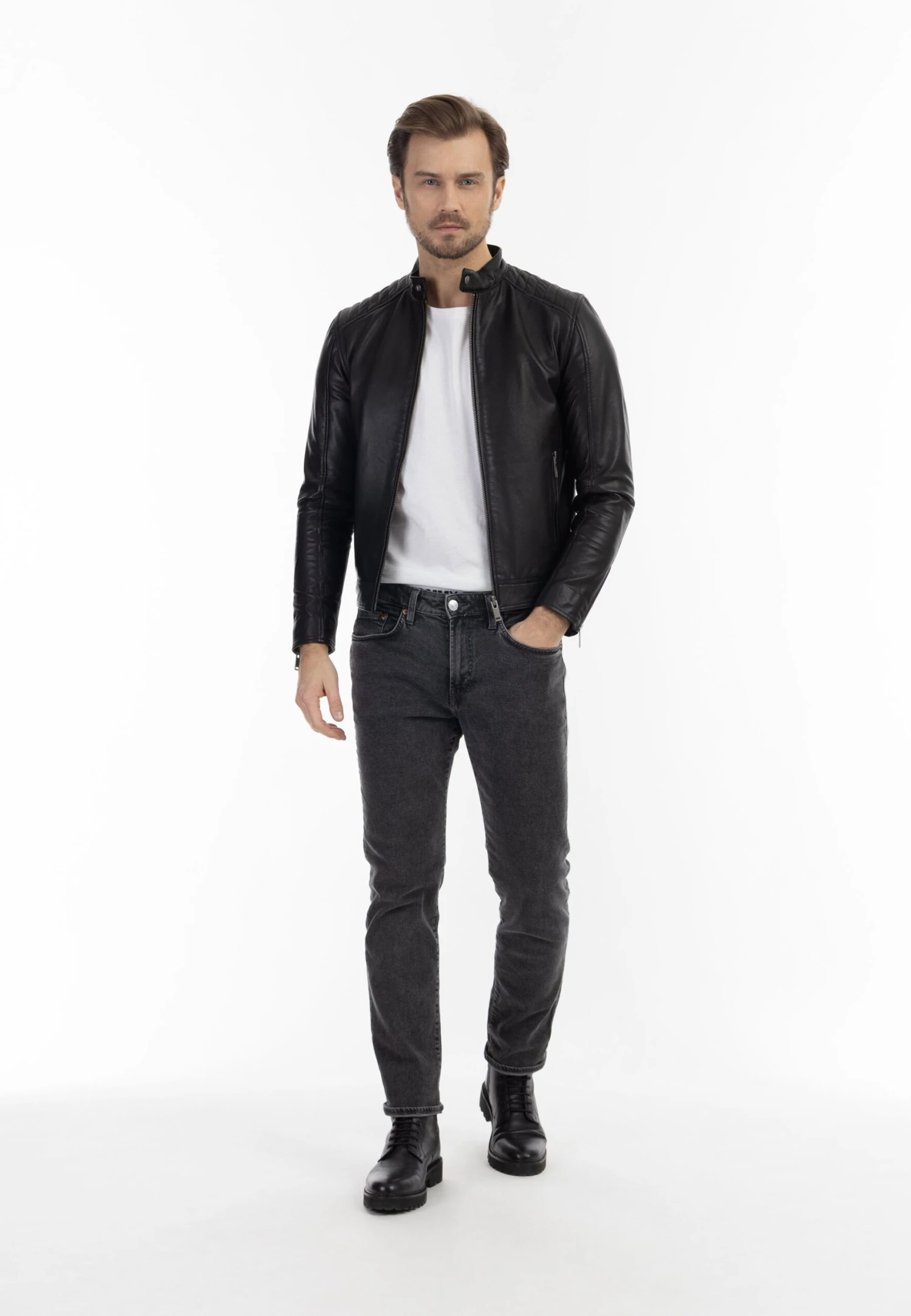 Giacca Di PelleSchwarz Uomo Giacche 4DR22T0DI-Q11 Dreimaster Giacca Di PelleSchwarz Uomo Giacche 4DR22T0DI-Q11 -Dreimaster d0b68affffb64071aa2e0f5323dcfdbb scaled