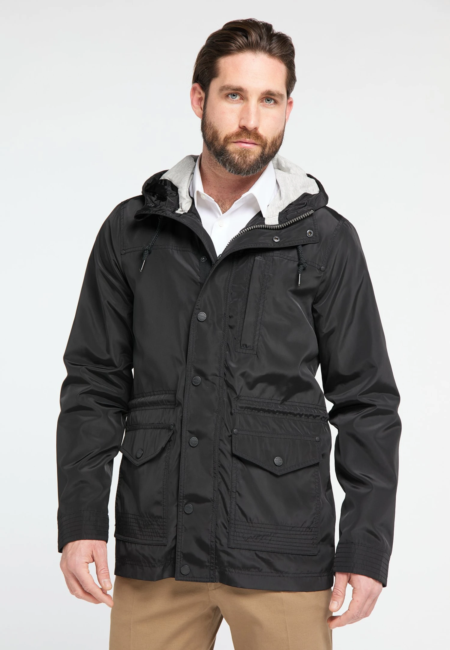 ParkaSchwarz Uomo Cappotti 4DR22T05C-Q11 Dreimaster ParkaSchwarz Uomo Cappotti 4DR22T05C-Q11 -Dreimaster d1f40620a25b42b781f35440b5a51391