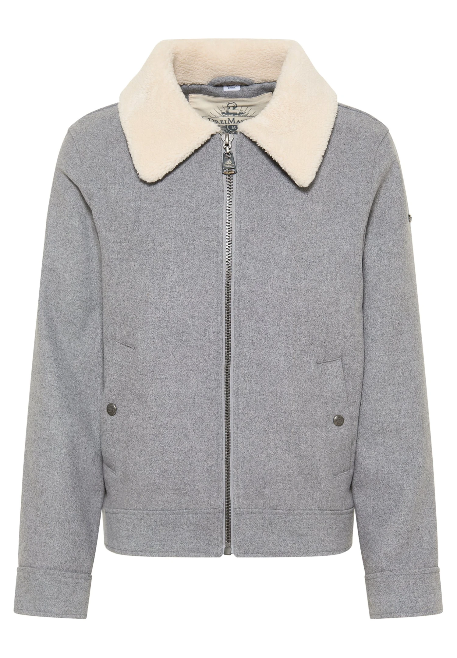 Tuxe - Giacca Invernale - Grau Melange Dreimaster Tuxe - Giacca Invernale - Grau Melange -Dreimaster dc9a84c8b4124bfa95c8ad8a0d1c1cbd