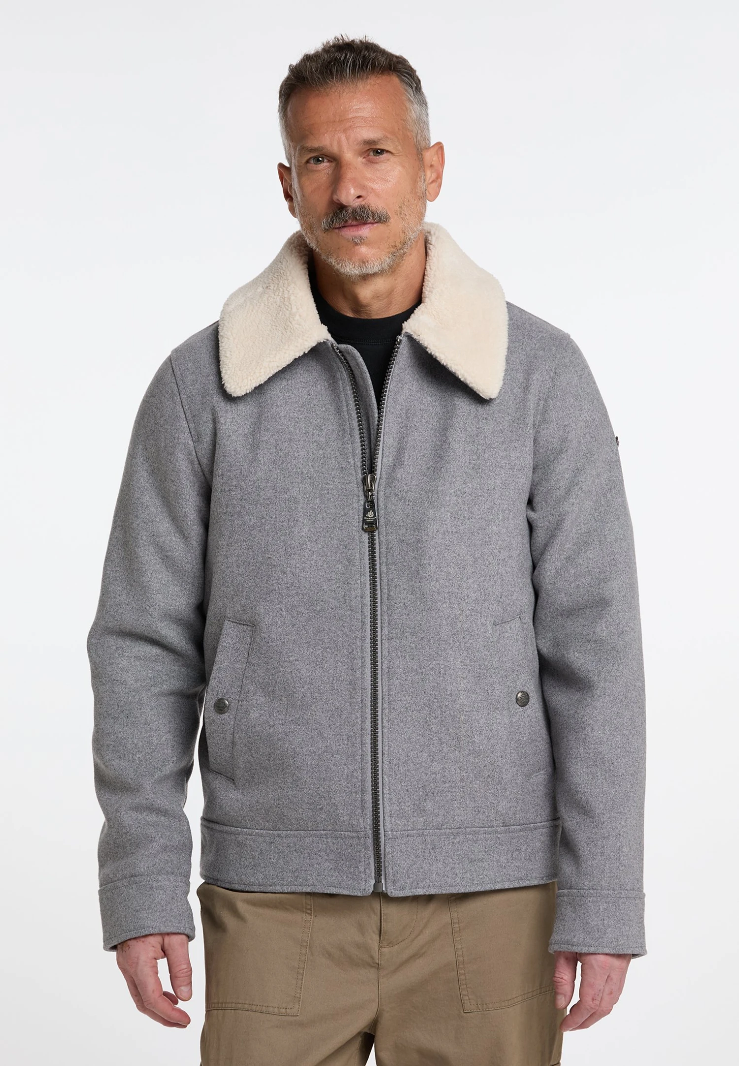 Tuxe - Giacca Invernale - Grau Melange Dreimaster Tuxe - Giacca Invernale - Grau Melange -Dreimaster ef61242f90bd4730962fddd476f226e2