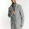 Dreimaster Cappotto Corto - Grau Melange -Dreimaster f829ef4a553e49e29bf72d197add73fa